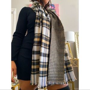 Charter Club Large Plaid Reversible Scarf